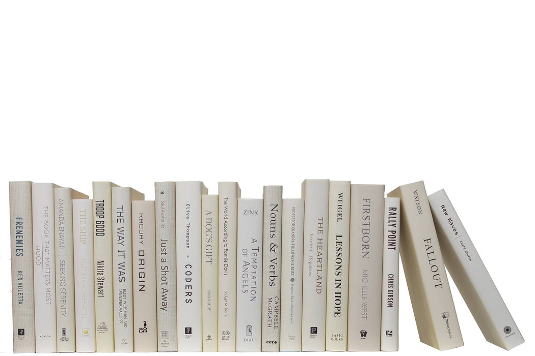 Decorative Beige Book By The Foot - Beach Dust Jacket: Beige