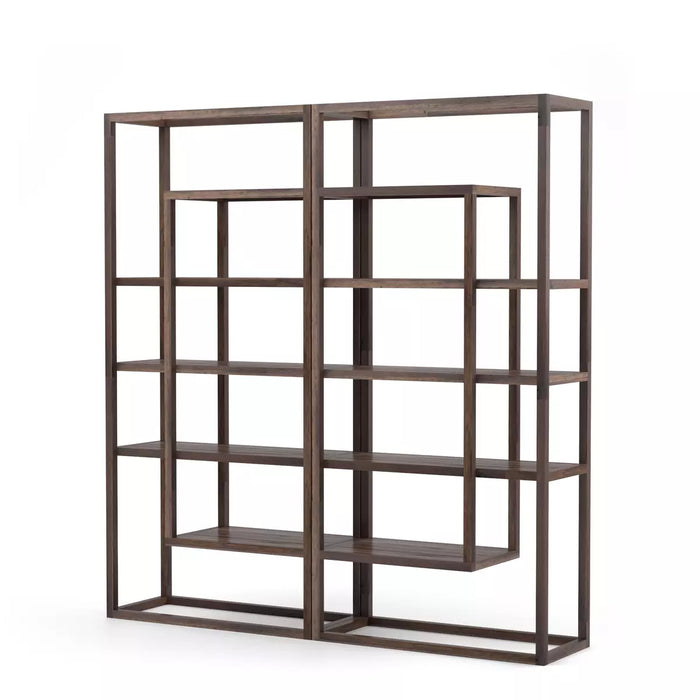 Waylon Double Bookcase