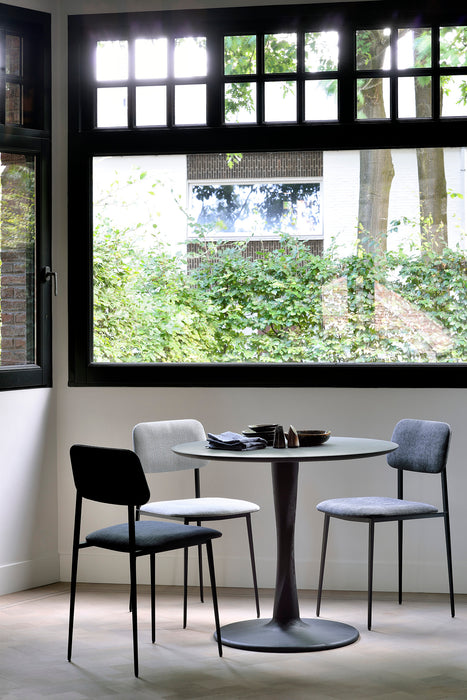 Torsion Dining Table - Oak Black