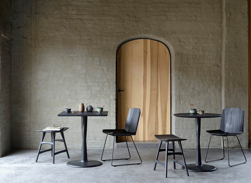 Torsion Dining Table - Oak Black