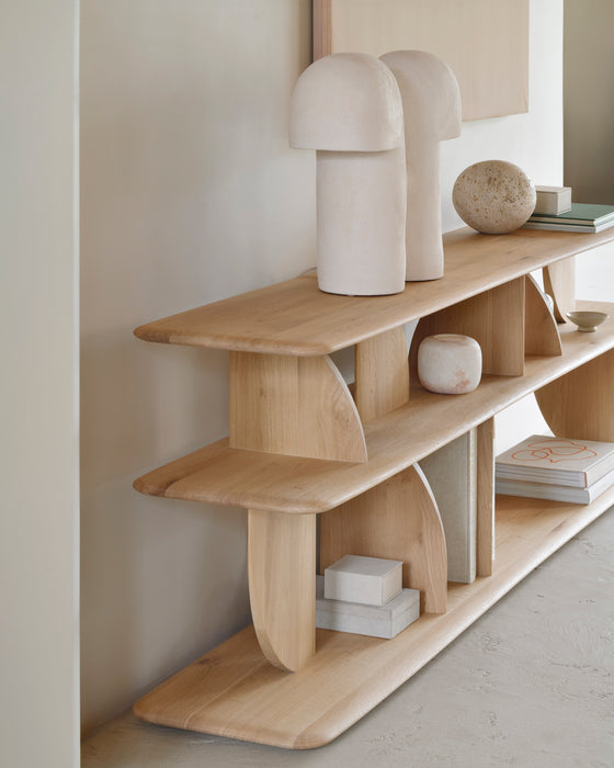 Geometric Sofa Console