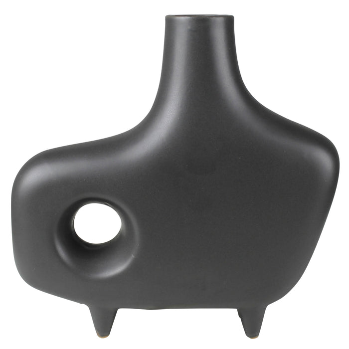 Oda Footed Vase with Holes