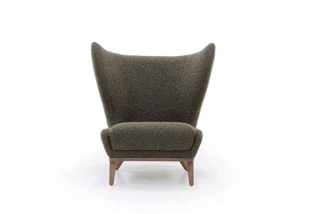 Gemma Armless Club Wing Chair - Showroom