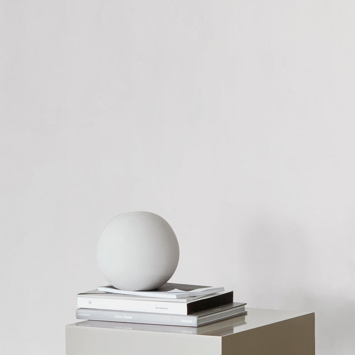 Globe Small Sculpture - Beige