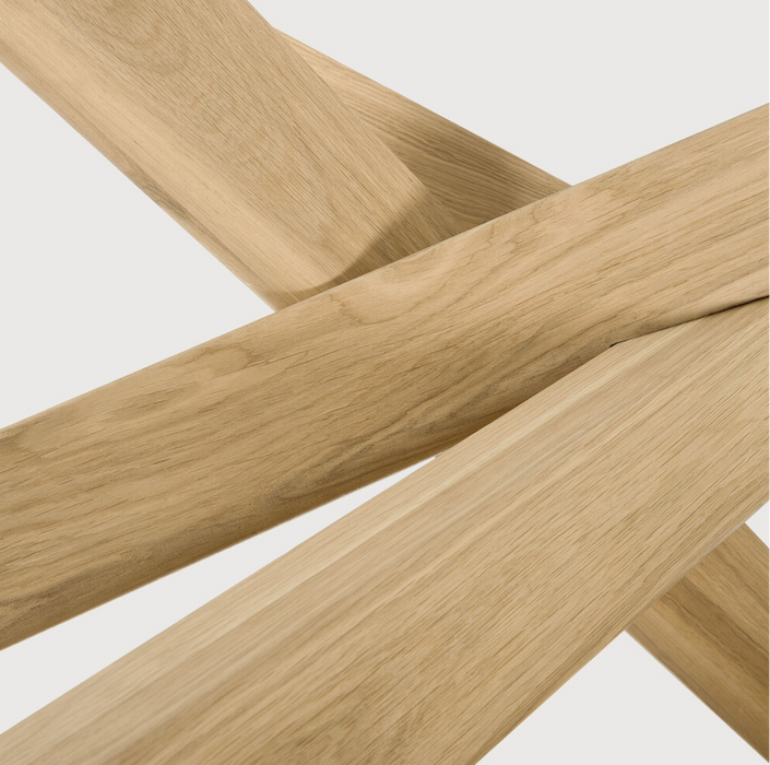 Mikado Round Dining Table - Oak