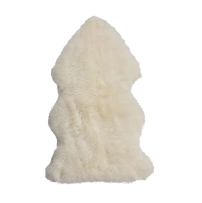 New Zealand Sheepskin - Ivory 33"