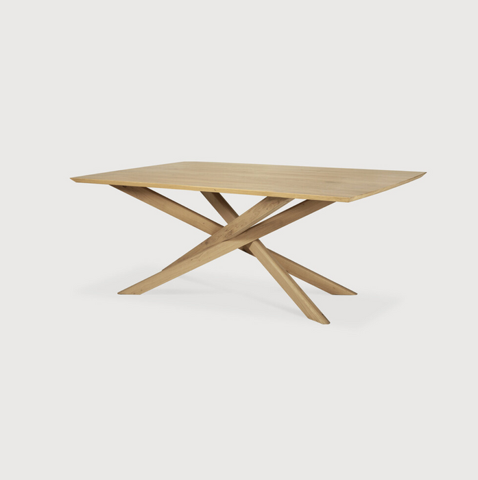 Mikado Rectangular Dining Table - Oak