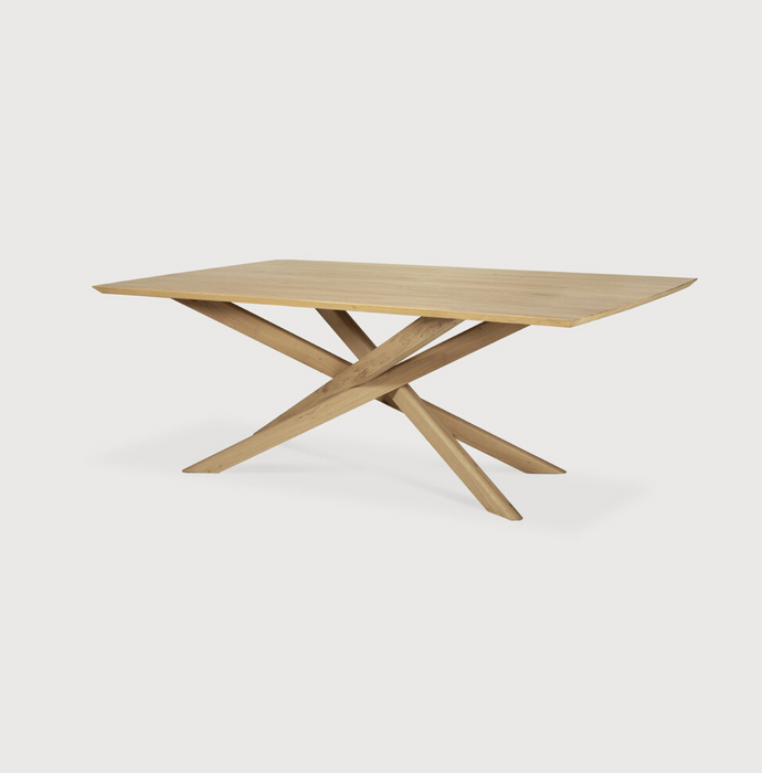 Mikado Rectangular Dining Table - Oak