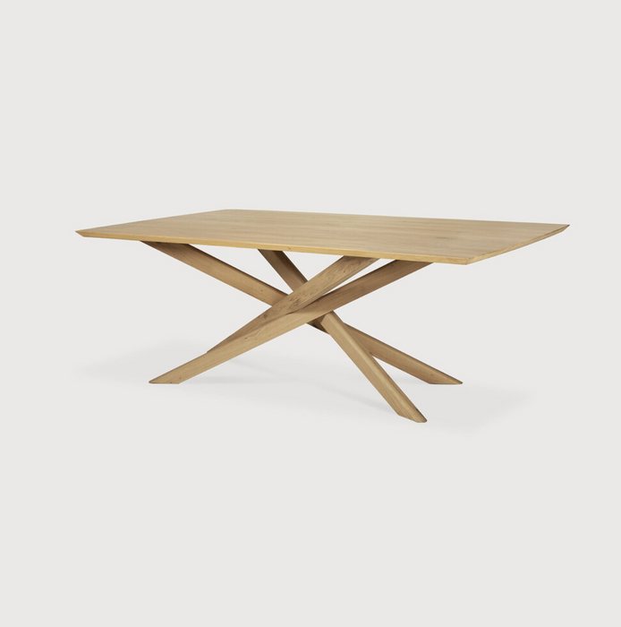 Mikado Rectangular Dining Table - Oak