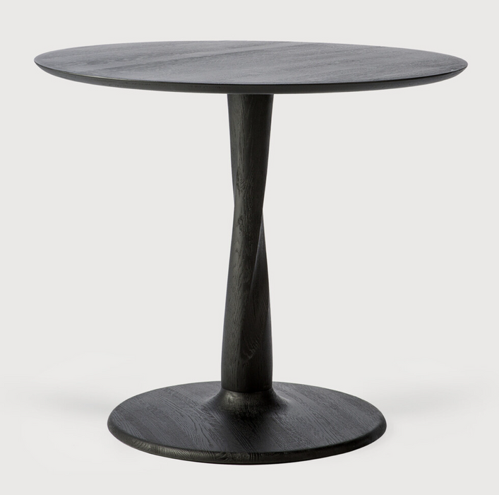 Torsion Dining Table - Oak Black