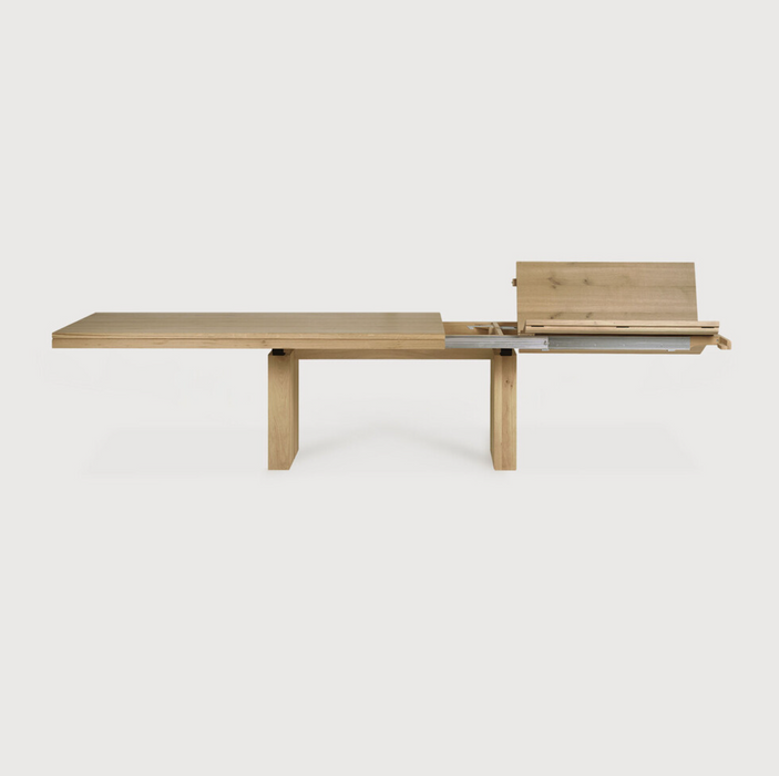 Double Extendable Dining Table