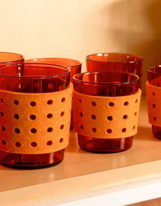 Glas Perforated Felt Sleeve