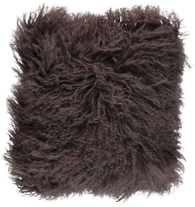 Tibetan Sheepskin - Curly Cushion