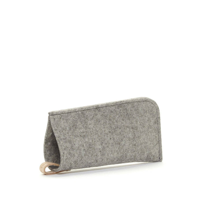 Felt Eyeglass Sleeve: Granite