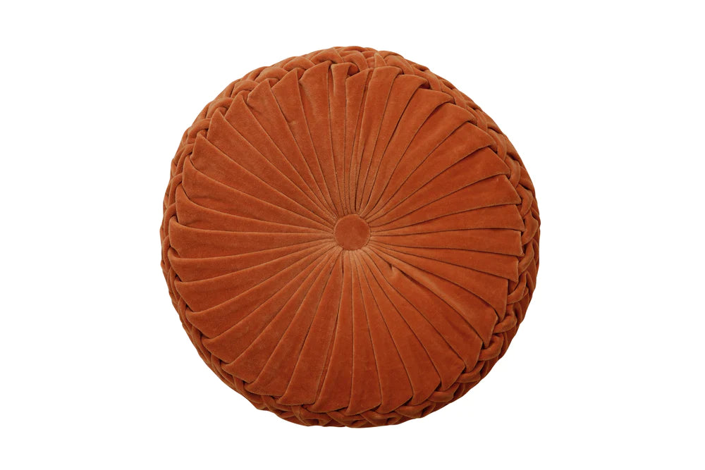 Velvet Round Handmade Pillow
