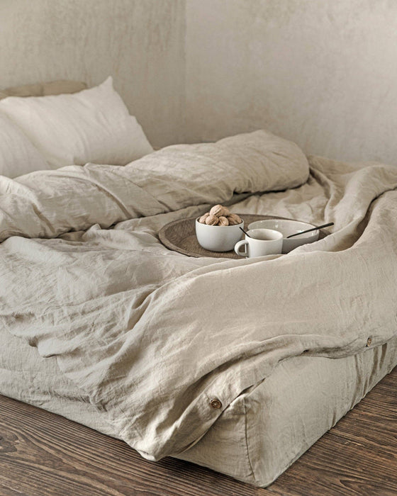 Natural linen Duvet Cover