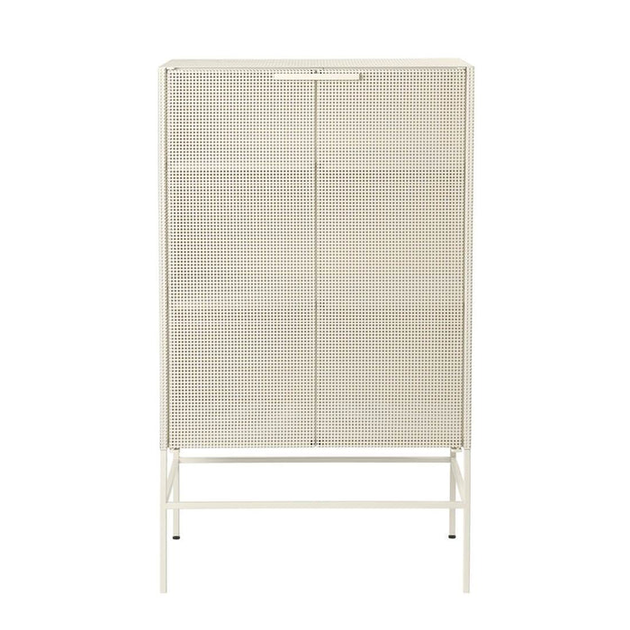 Grid Cabinet - Beige