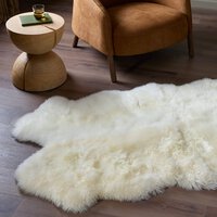 Lalo Lambskin Rug - White