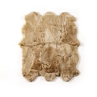 Lalo Lambskin Rug - Beige