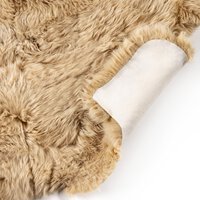 Lalo Lambskin Rug - Beige