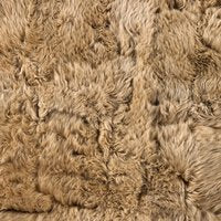 Lalo Lambskin Rug - Beige