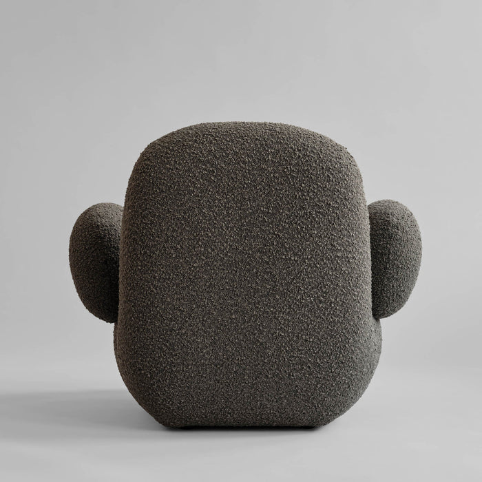 101 Copenhagen Toe Armchair, Flat - Deep Taupe (A2635)