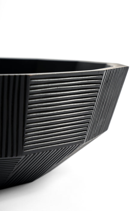 Striped bowl