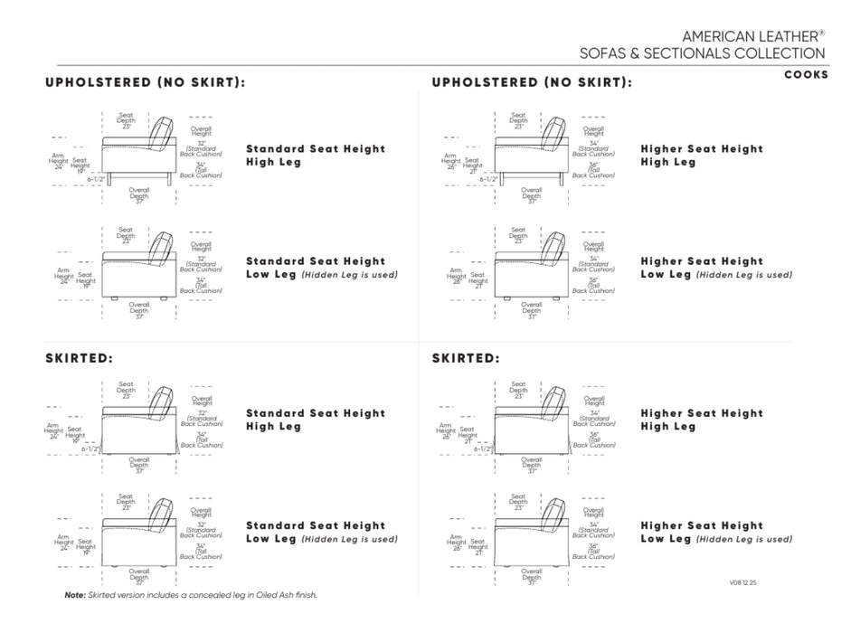 Cooks Sofa & Sectional