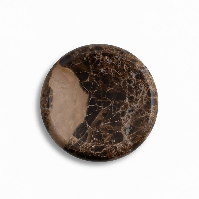 Brown Rivera Medium Tray: Brown / MARBLE
