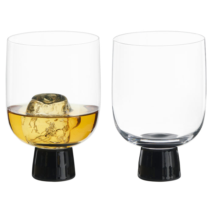 Oslo DOF Tumblers - Black - Set of 2