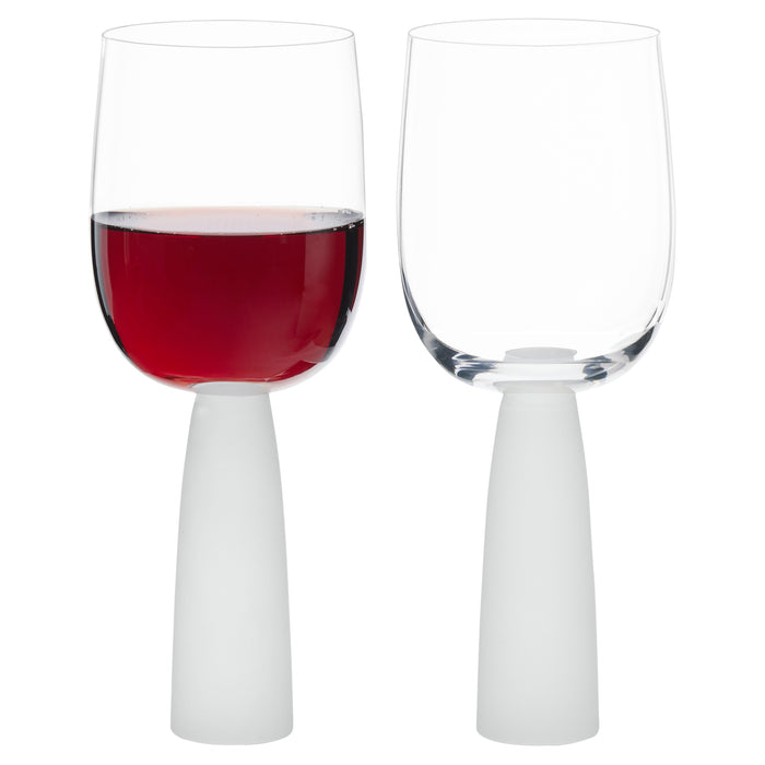 Oslo Wine Glasses - Frosted - Set of 2