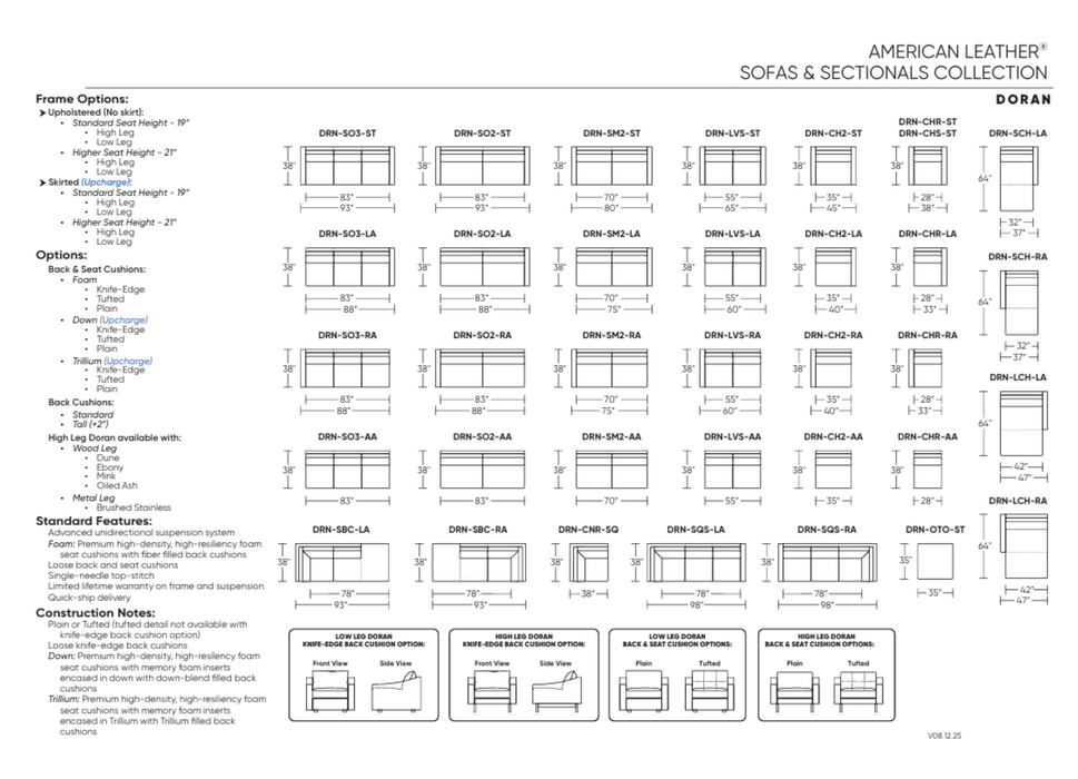 Doran Sofa & Sectional