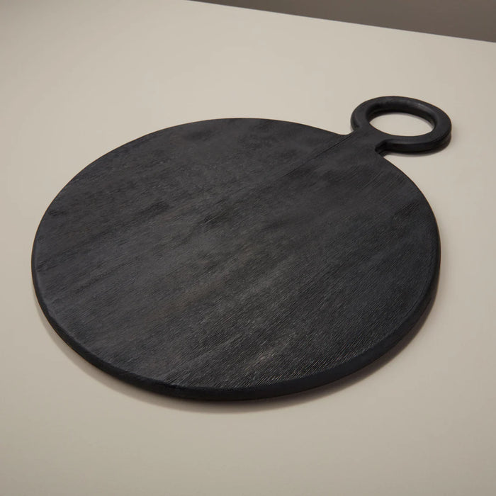 Black Round Mango Cutting Board