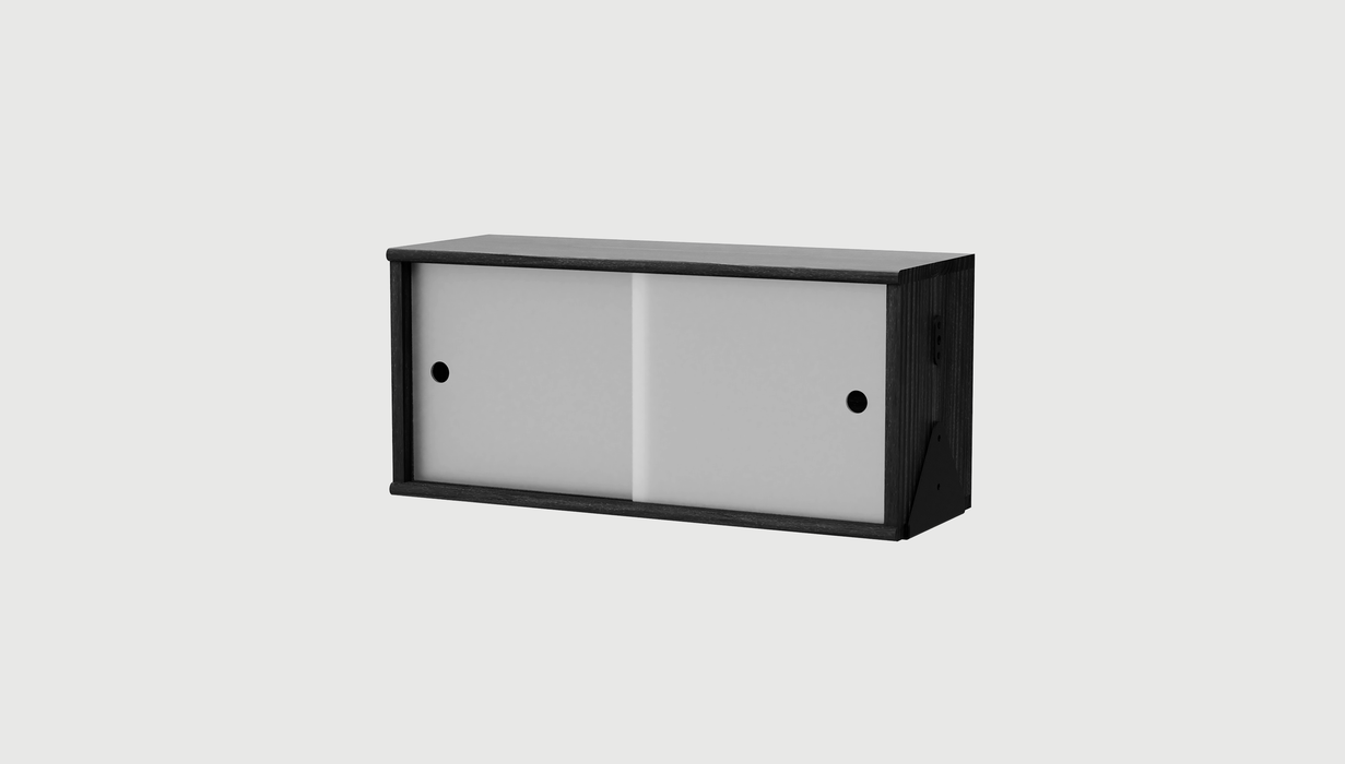 Black Storage/ Black Brackets
