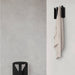 Small black coat rack perfect for small spaces kristina dam studio