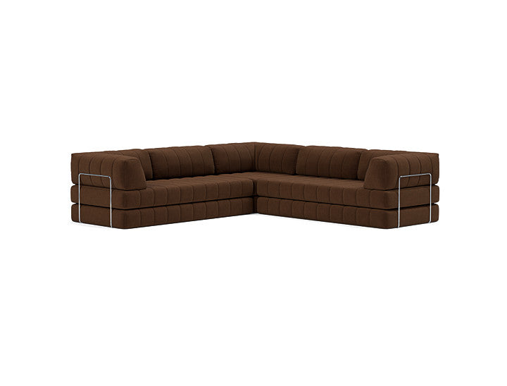 CozyPad Sleeper Sofa Corner with Arms