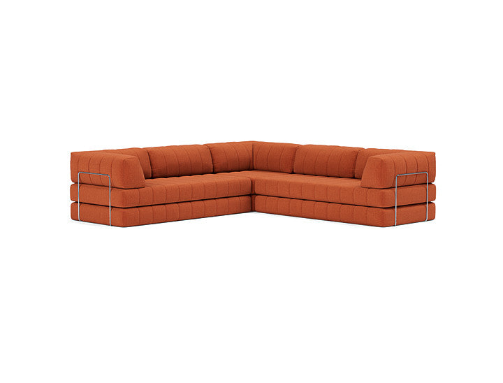 CozyPad Sleeper Sofa Corner with Arms