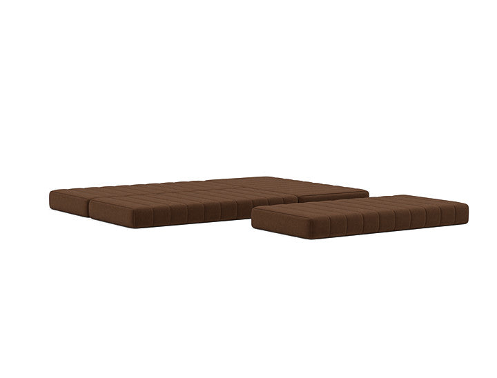 CozyPad Sleeper Sofa L-Shape with Arms