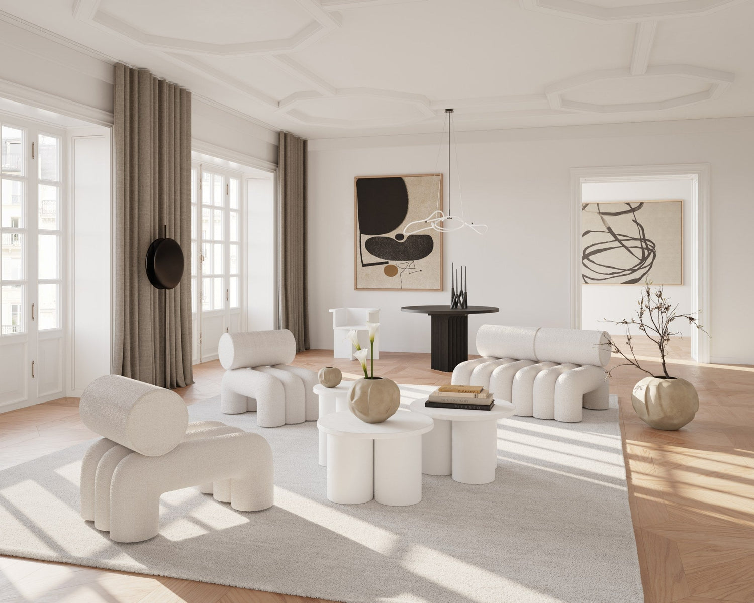 Orimono Vase, Mini - Sand - 101 CPH