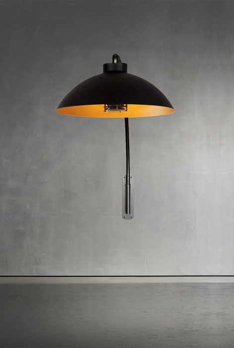 Dome Bow Bracket: Outdoor Light with Heating