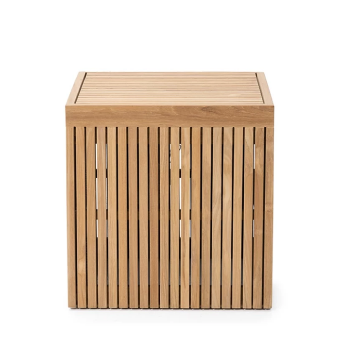 Dotty Teak Cube Table
