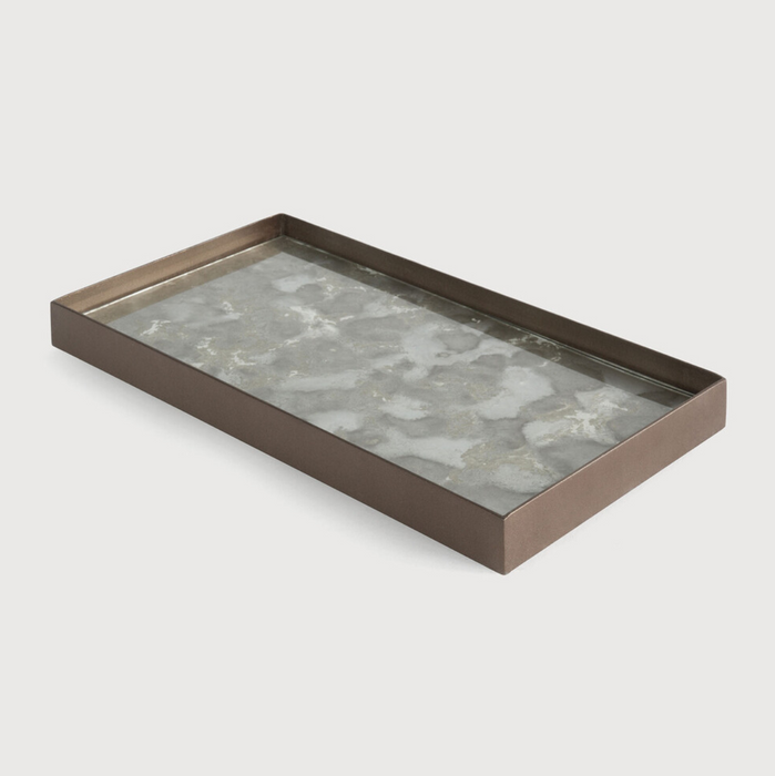 Glass Valet Tray - Frost Organic