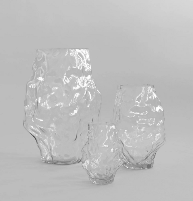Katachi Vase, Medio - Clear