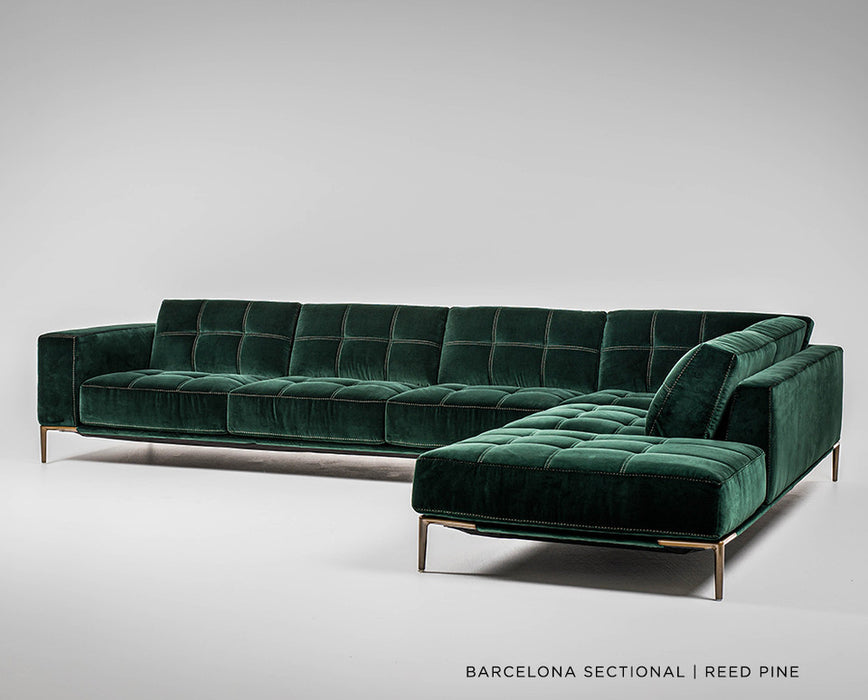 Barcelona Sectional Sofa - Showroom