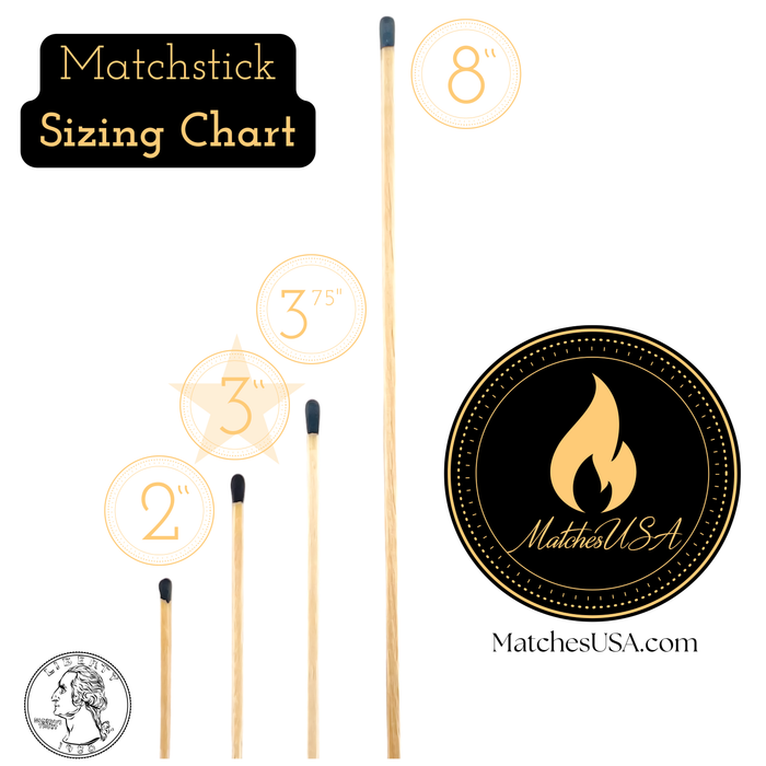 Helix Match Cloche | Unique Gift Set | Matches Included!: White Matches