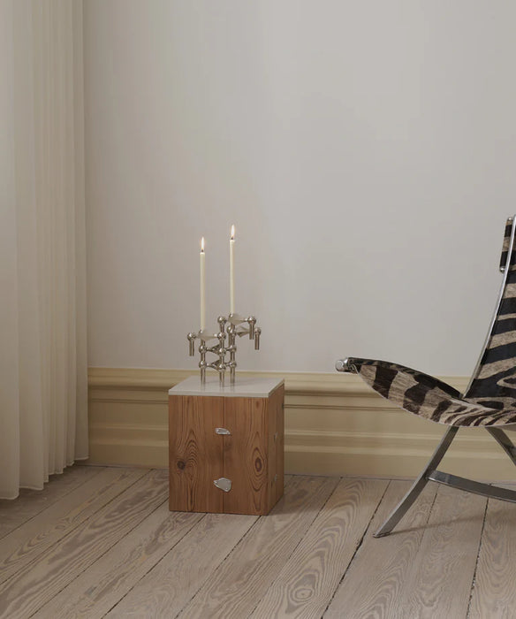 STOFF Nagel Candle - Cream - Set of 8