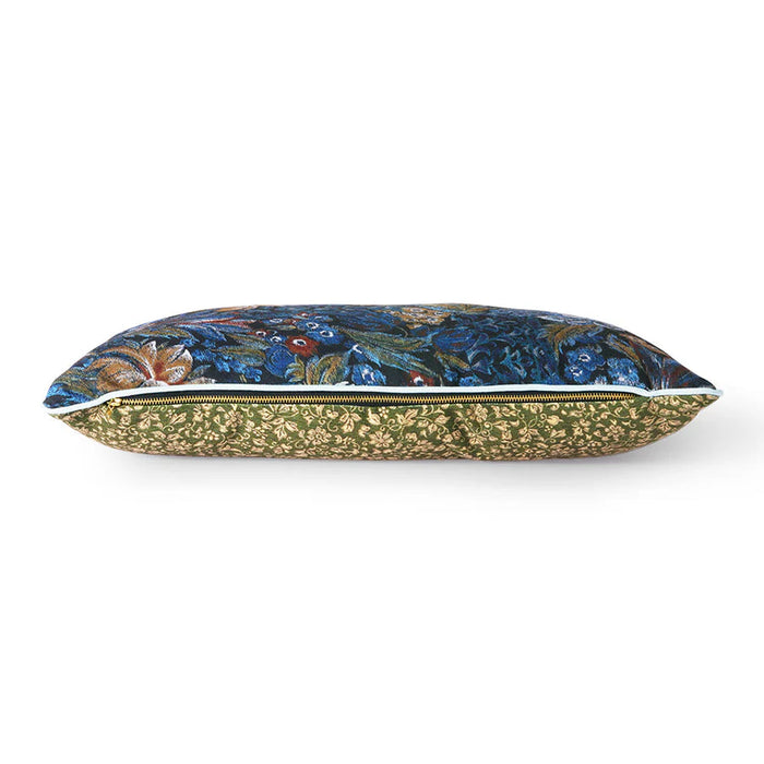 DORIS for HKliving - printed pillow /blue
