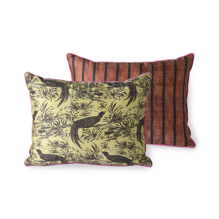 DORIS for HKliving - silk jungle pillow