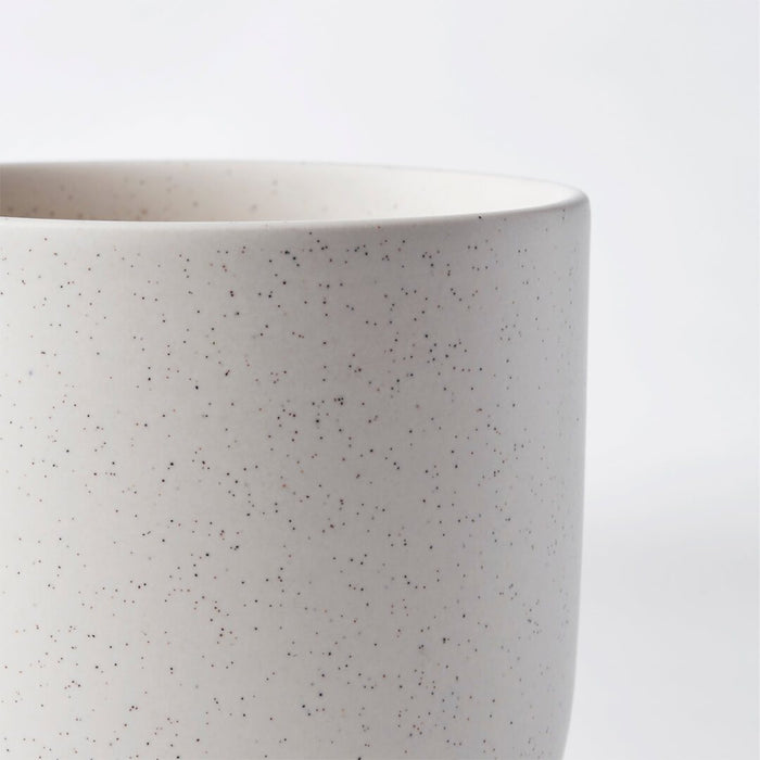 fine stoneware coffee cup white kristina dam studio