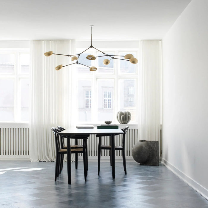 101 Copenhagen Drop Chandelier - Brass (UL)